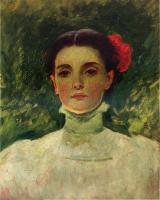 Frank Duveneck - Portrait of Maggie Wilson